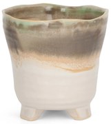 KERAMICKÝ KVETINÁČ (FI) 13X13 CM VIACFAREBNÝ