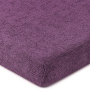 4Home froté prestieradlo fialová, 90 x 200 cm