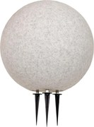 Vonkajšia lampa KULA 1xE27/60W/230V pr. 40 cm IP44 sivá