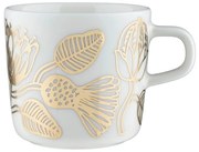 Hrnček Oiva Tiara 0,2l, bielo-zlatý