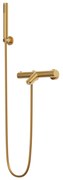 Gamma Roy, termostatická vaňová batéria s ručnou sprchovou súpravou, zlatá matná, GMA-BRYPWT-BGD