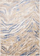 TA Koberec G525M BIELA/TMAVOMODRÁ ASTHANE Rozmer: 80x150 cm