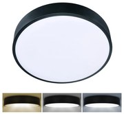 Brilagi - LED Stropné svietidlo POOL LED/36W/230V 3000/4000/6000K pr. 30 cm čierna BG0529