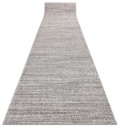 Behúň SIZAL FLOORLUX vzor 20389 strieborný / čierny