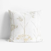 Goldea krepová obliečka na vankúš - okrasné rastliny 40 x 40 cm