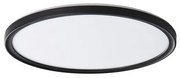 KANLUX KANLUX, AZPO stropné LED svietidlo, priemer 225mm, 11,8 W, IP54, čierna mat, 31501
