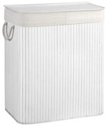 Kôš na bielizeň GUS biely