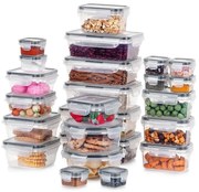 VILDE Sada 24 kuchynských tesniacich dóz, krabičky na jedlo LOCK&LOCK