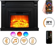 Elektrický krb DLC Mykonos EF 4 Black