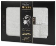 FROTÉ UTERÁK EVA MINGE VENUS SADA 1KS 30X50 CM, 1KS 50X90 CM, 1KS 70X140 CM STRIEBORNÁ