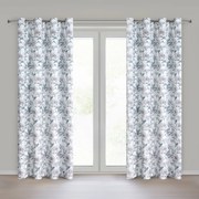 ZATEMŇOVACÍ ZÁVES NA KRÚŽKOCH BEVERLY 140X250 CM KVETY