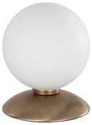 Paul Neuhaus 4437-11 - LED Stm. dotyk. stol. lampa BUBBA 1xG9/28W/230V mosadz