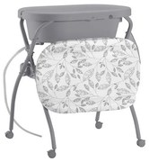 PETITE&MARS - Prebaľovací pult s vaničkou SPA 3v1 šedá