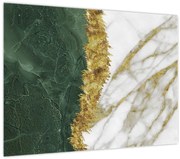 Obraz - Zelený mramor N⁰1 (70x50 cm)