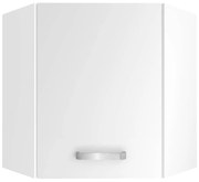 Kuchynská skrinka Belini horná rohová 60 cm biely mat TOR SGN60/2/WT/WT/0/U
