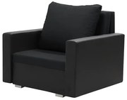 Kreslo pre 1 osobu s funkciou spania EKO Čierna