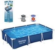 Rámový bazén s filtráciou a rebríkom, 300x201x66cm | Bestway