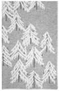 Vlnená deka Kuusi 130x200, svetlo sivá