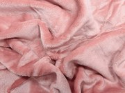 XPOSE® Detská mikroplyšová plachta Exclusive - staroružová 60x120 cm