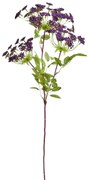 Umelé kvety ANETHUM fialové tóny 75 cm