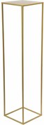 STOJAN NA KVETINÁČ SIMPLE 100X24X24 CM ZLATÁ