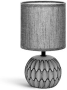Aigostar - Stolná lampa 1xE14/40W/230V šedá