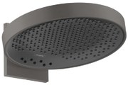 Hansgrohe Rainfinity, hlavová sprcha 360 3jet s pripojením na stenu, kartáčovaný čierny chróm, HAN-26234340