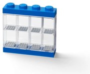 Modrá zberateľská skrinka na 8 minifigúrok LEGO®