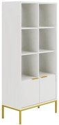 Regál Austin Biely/Zlatý