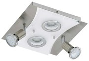 Briloner 3582-042 - LED Stropné svietidlo RIPOSO 2xLED/5W/230V + 2xGU10/3W
