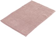 BISK Erga Basic, kúpeľňová predložka 60x40 cm, model 6 Chenille Rolled, svetlá ružová, ERG-08150