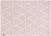 Lorena Canals, Detský kusový koberec Hippy Pink, 120x160, ružová, detská izba