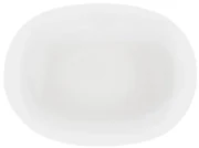 Altom Servírovací tanier z opálového skla White harmony 23 x 16 cm
