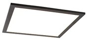 Stropné svietidlo čierne 40 cm vrátane LED s diaľkovým ovládaním - Live