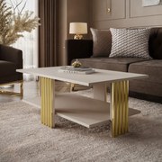 KONFERENČNÝ STOLÍK CHARLES KAŠMÍR + ZLATÝ