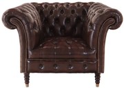 furniture-nabytek.cz - Kožené kreslo Chesterfield Bath