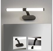 Brilagi - LED Kúpeľňové osvetlenie zrkadla TUBEO LED/6W/230V 40 cm IP44 čierna