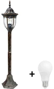 Polux LED Vonkajšia lampa FLORENCJA 1xE27/10W/230V IP43 LEDSA0393