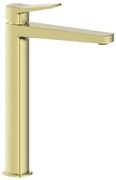 KFA Armatura 4522-712-31 - Umývadlová batéria + vypúšťací ventil MALAGA 30,3 cm kartáčované zlato