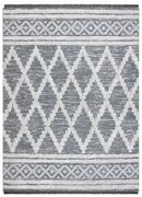 Koberec MOROC Romby 22297 EKO SIZAL - sivý / krém