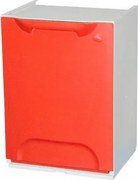 ARTPLAST Eco-Logico R34-1R Výklopný kôš 34 × 29 × 47 cm, červený