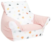 New Baby Detské kresielko plnené guľôčkami, ružová