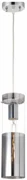 ACA DECOR Závesné svietidlo DEJAVU max. 40W/E27/230V/IP20, farba chrómu