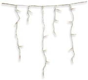 Vianočná LED reťaz dážď 10 m 400 diód | studená biela