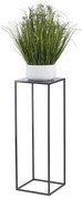 HowHomely Stojan na kvety 70x24 cm antracit DD0499