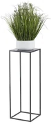 HowHomely Stojan na kvety 70x24 cm antracit DD0499