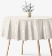 Goldea okrúhly obrus natura – jeleňe na režnej Ø 100 cm