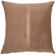 Povlak na polštář LUXOT BC01 45x45 cm hnědý