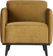 BePureHome Statement pohodlné kreslo - Zlatá