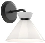 Alora Mood ALM-HALSTON-1WB-BK - Nástenné svietidlo HALSTON 1xE14/40W/230V čierna